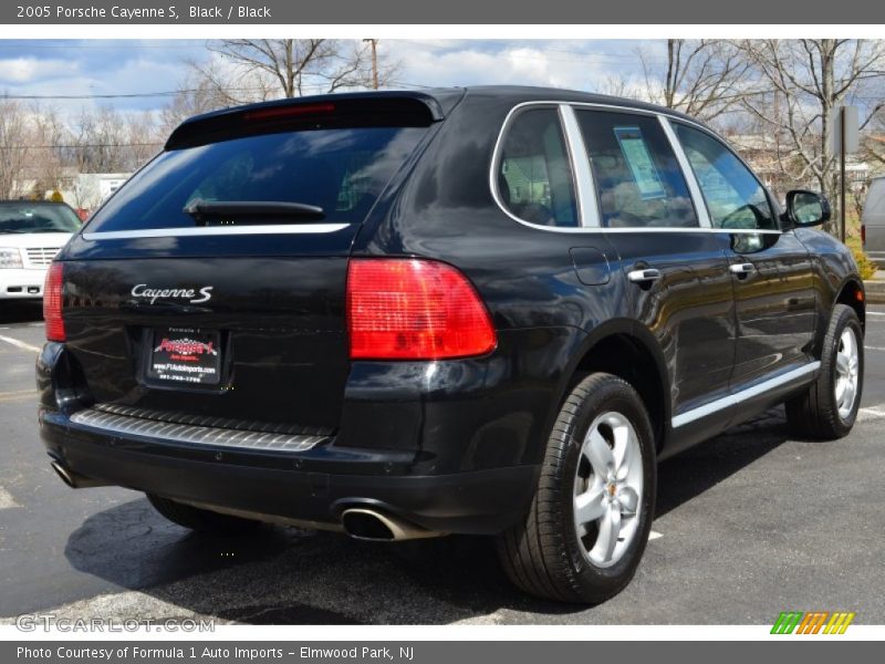 Black / Black 2005 Porsche Cayenne S
