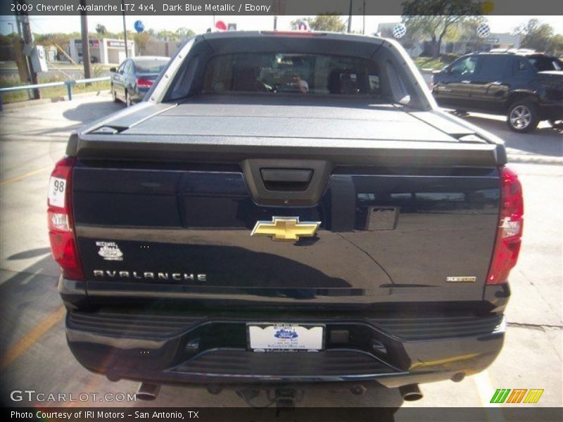 Dark Blue Metallic / Ebony 2009 Chevrolet Avalanche LTZ 4x4