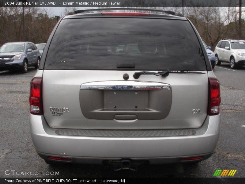 Platinum Metallic / Medium Pewter 2004 Buick Rainier CXL AWD