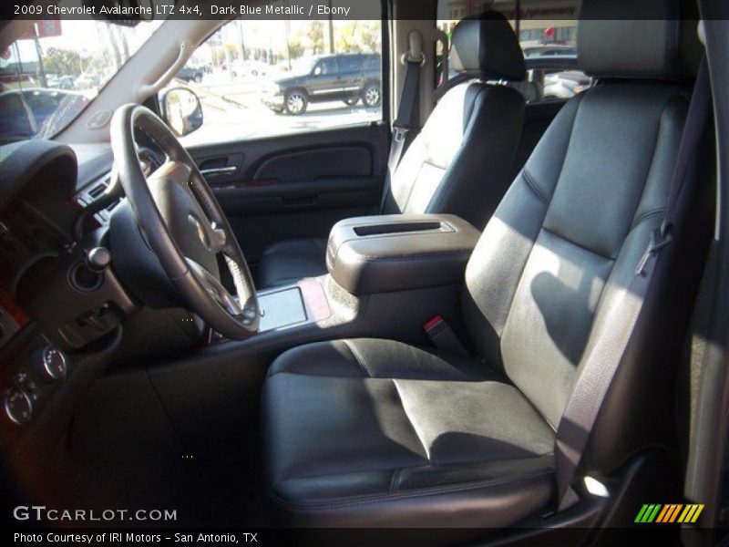 Dark Blue Metallic / Ebony 2009 Chevrolet Avalanche LTZ 4x4