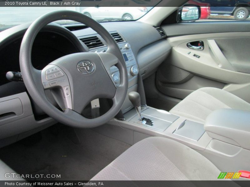 Black / Ash Gray 2010 Toyota Camry LE