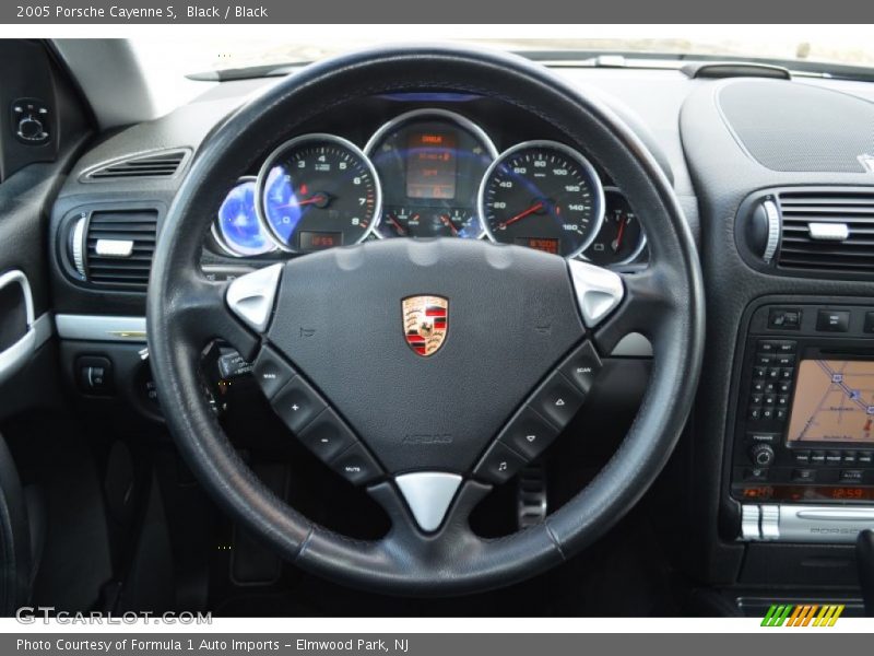 Black / Black 2005 Porsche Cayenne S