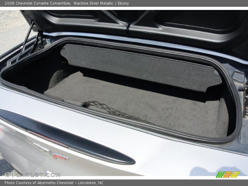 Machine Silver Metallic / Ebony 2008 Chevrolet Corvette Convertible