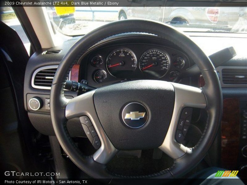 Dark Blue Metallic / Ebony 2009 Chevrolet Avalanche LTZ 4x4