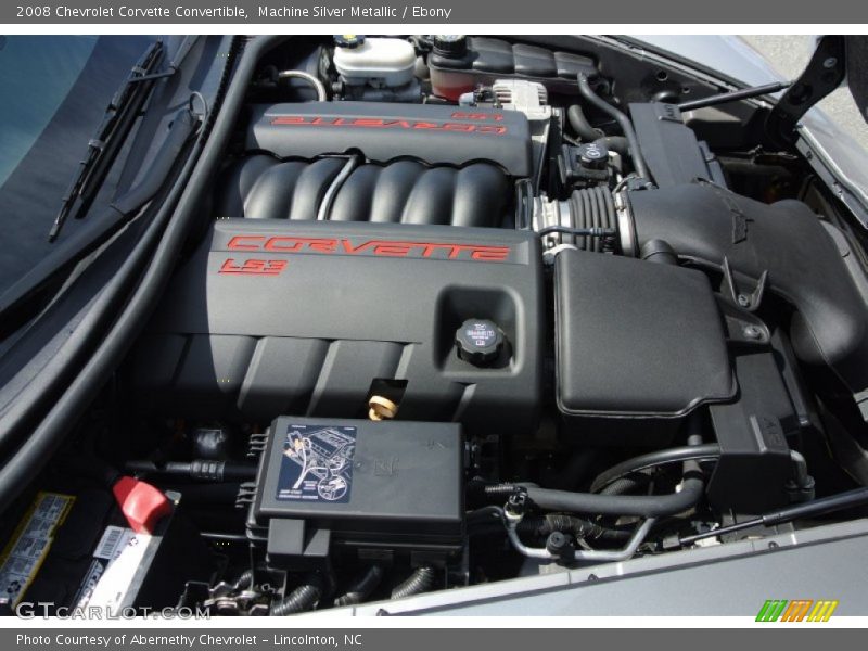  2008 Corvette Convertible Engine - 6.2 Liter OHV 16-Valve LS3 V8