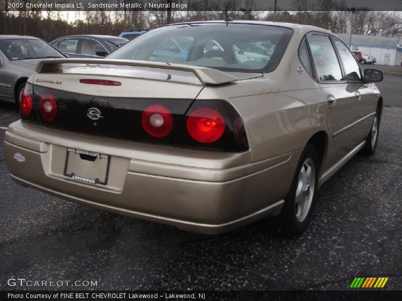 Sandstone Metallic / Neutral Beige 2005 Chevrolet Impala LS