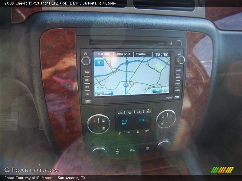 Dark Blue Metallic / Ebony 2009 Chevrolet Avalanche LTZ 4x4