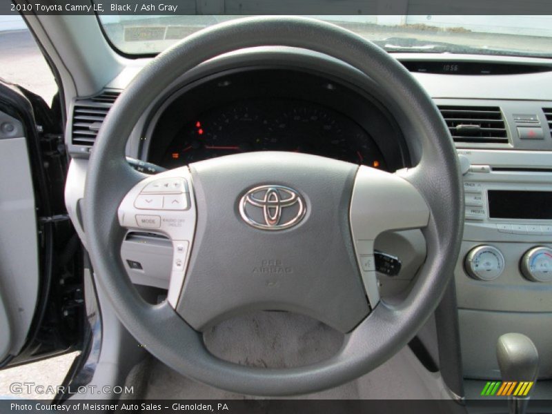 Black / Ash Gray 2010 Toyota Camry LE