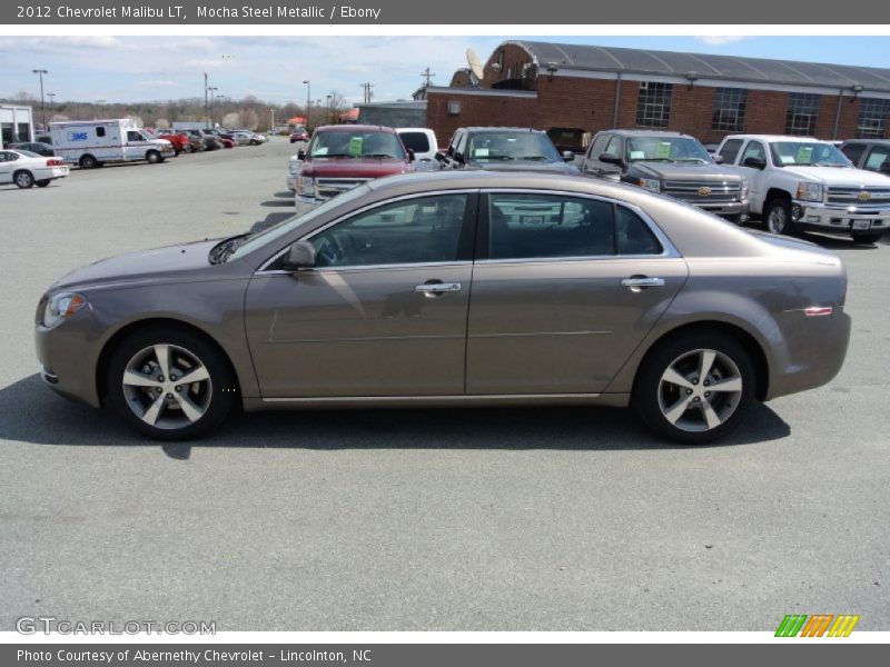 Mocha Steel Metallic / Ebony 2012 Chevrolet Malibu LT