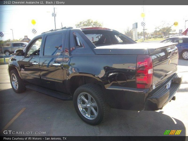 Black / Ebony 2012 Chevrolet Avalanche LS