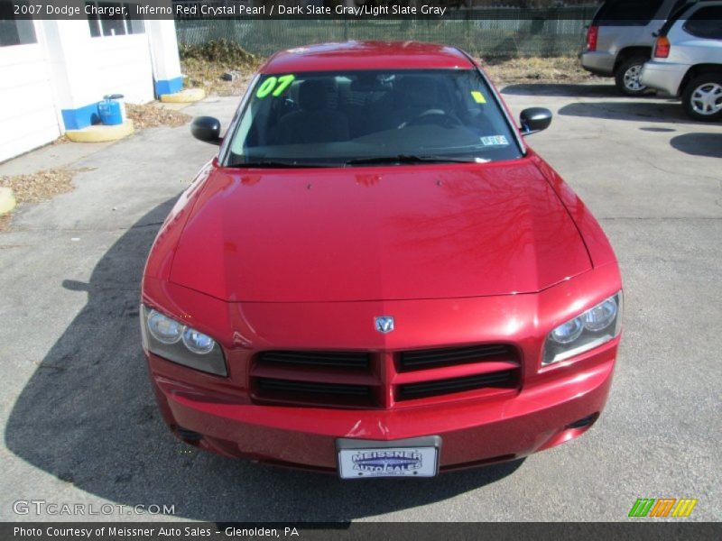 Inferno Red Crystal Pearl / Dark Slate Gray/Light Slate Gray 2007 Dodge Charger