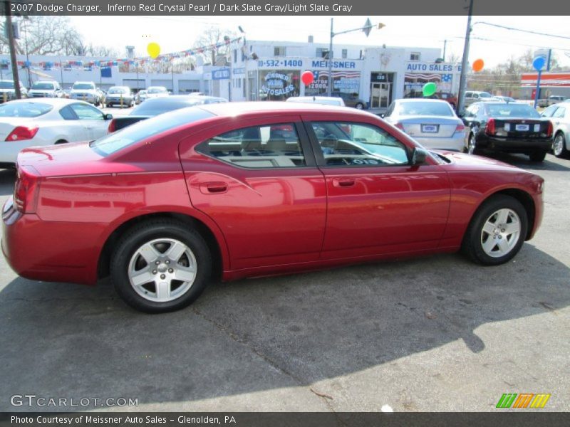 Inferno Red Crystal Pearl / Dark Slate Gray/Light Slate Gray 2007 Dodge Charger