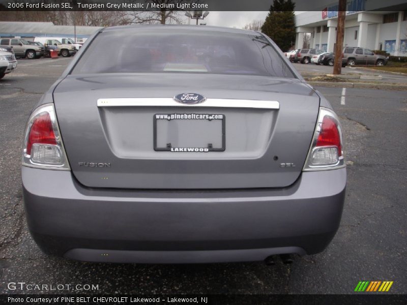 Tungsten Grey Metallic / Medium Light Stone 2006 Ford Fusion SEL