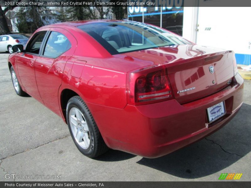 Inferno Red Crystal Pearl / Dark Slate Gray/Light Slate Gray 2007 Dodge Charger