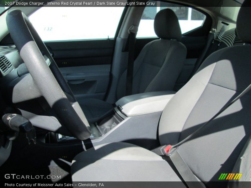 Inferno Red Crystal Pearl / Dark Slate Gray/Light Slate Gray 2007 Dodge Charger