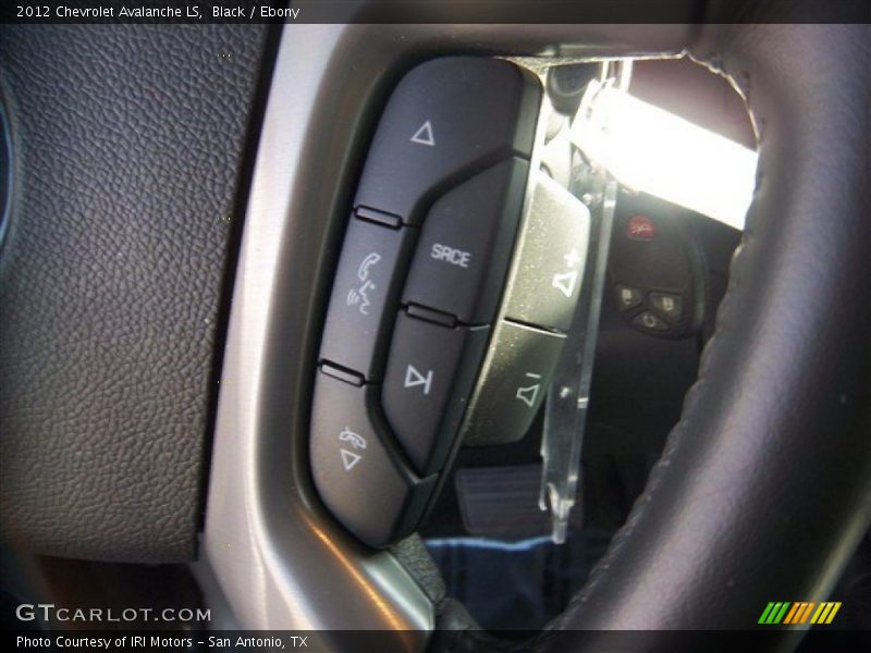 Black / Ebony 2012 Chevrolet Avalanche LS