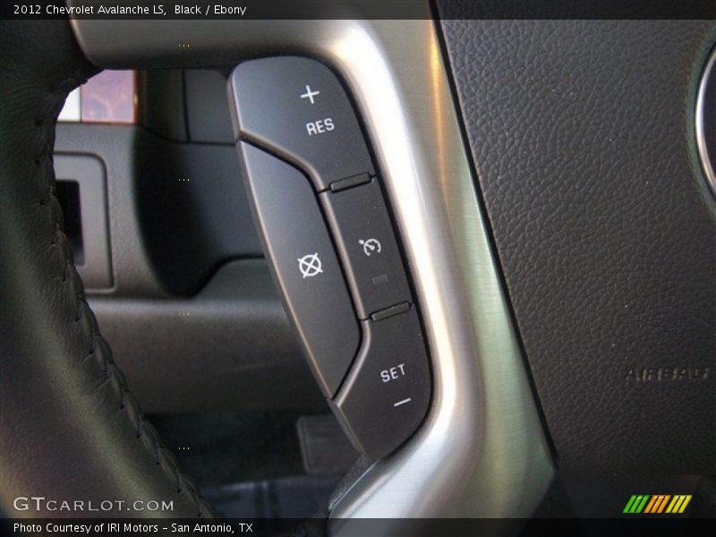 Black / Ebony 2012 Chevrolet Avalanche LS