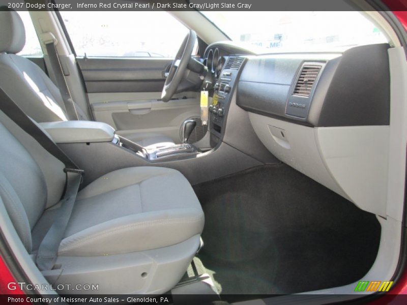 Inferno Red Crystal Pearl / Dark Slate Gray/Light Slate Gray 2007 Dodge Charger