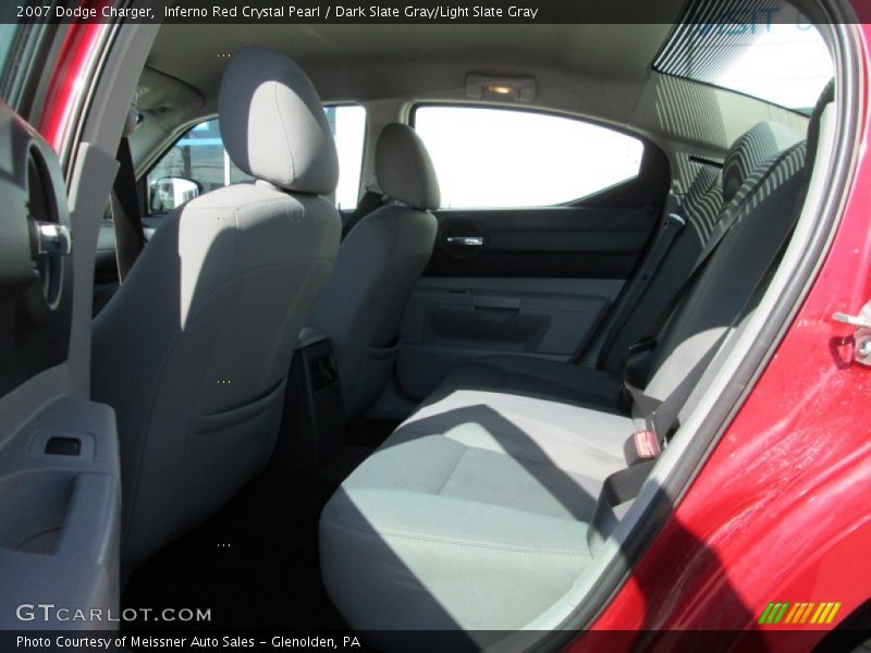 Inferno Red Crystal Pearl / Dark Slate Gray/Light Slate Gray 2007 Dodge Charger