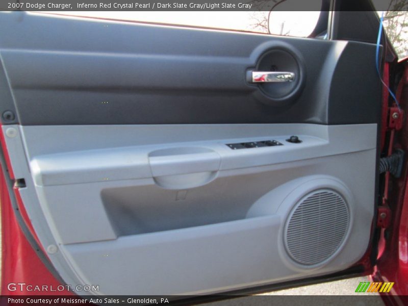 Inferno Red Crystal Pearl / Dark Slate Gray/Light Slate Gray 2007 Dodge Charger