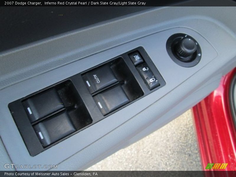 Inferno Red Crystal Pearl / Dark Slate Gray/Light Slate Gray 2007 Dodge Charger