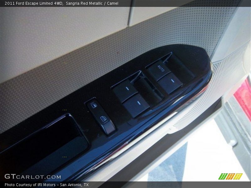 Sangria Red Metallic / Camel 2011 Ford Escape Limited 4WD