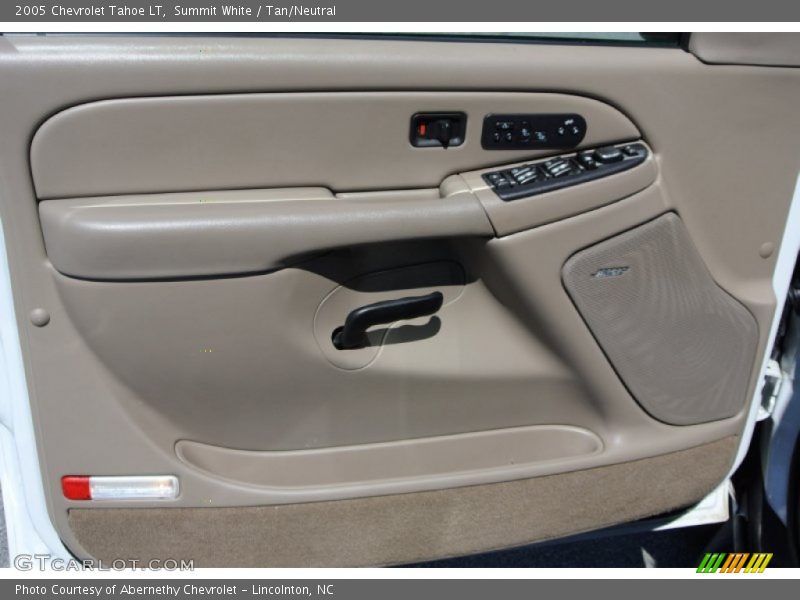 Summit White / Tan/Neutral 2005 Chevrolet Tahoe LT