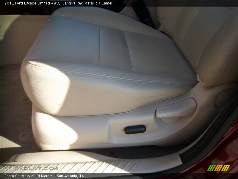 Sangria Red Metallic / Camel 2011 Ford Escape Limited 4WD