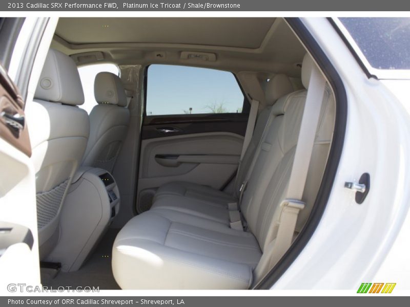Platinum Ice Tricoat / Shale/Brownstone 2013 Cadillac SRX Performance FWD