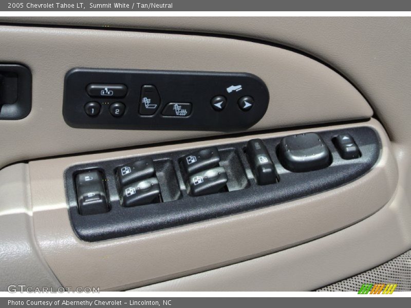Summit White / Tan/Neutral 2005 Chevrolet Tahoe LT