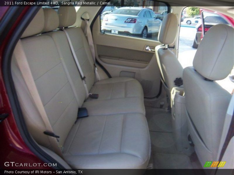 Sangria Red Metallic / Camel 2011 Ford Escape Limited 4WD