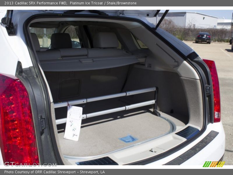 Platinum Ice Tricoat / Shale/Brownstone 2013 Cadillac SRX Performance FWD