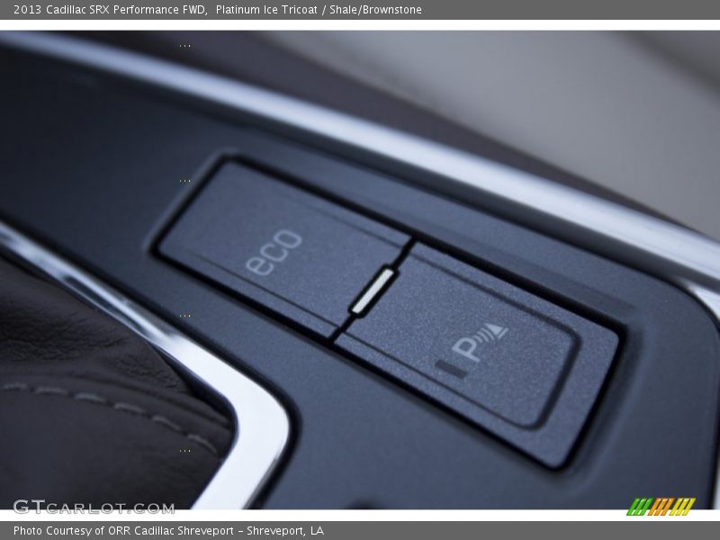Platinum Ice Tricoat / Shale/Brownstone 2013 Cadillac SRX Performance FWD