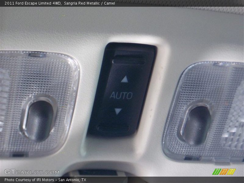 Sangria Red Metallic / Camel 2011 Ford Escape Limited 4WD