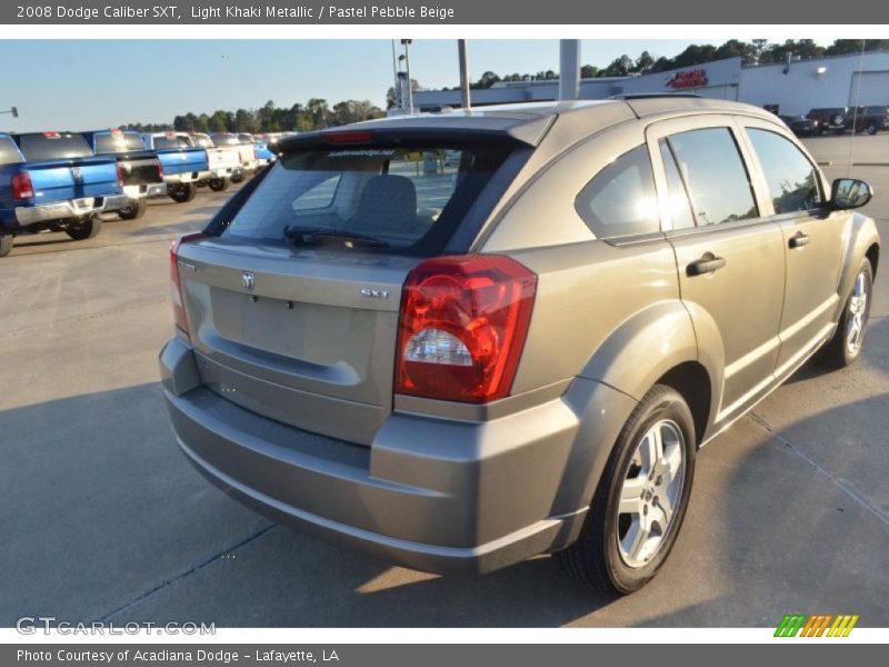 Light Khaki Metallic / Pastel Pebble Beige 2008 Dodge Caliber SXT