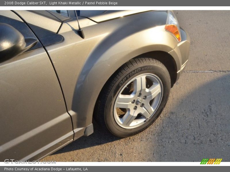 Light Khaki Metallic / Pastel Pebble Beige 2008 Dodge Caliber SXT