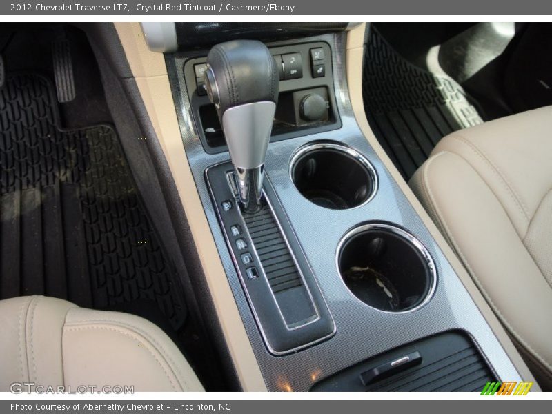 Crystal Red Tintcoat / Cashmere/Ebony 2012 Chevrolet Traverse LTZ