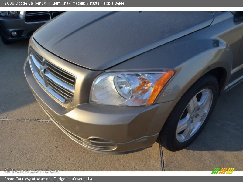 Light Khaki Metallic / Pastel Pebble Beige 2008 Dodge Caliber SXT