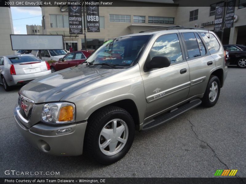 Pewter Metallic / Medium Pewter 2003 GMC Envoy SLE 4x4