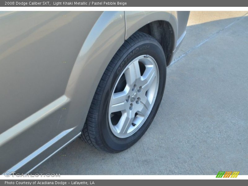 Light Khaki Metallic / Pastel Pebble Beige 2008 Dodge Caliber SXT
