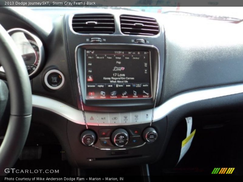 Storm Gray Pearl / Black 2013 Dodge Journey SXT