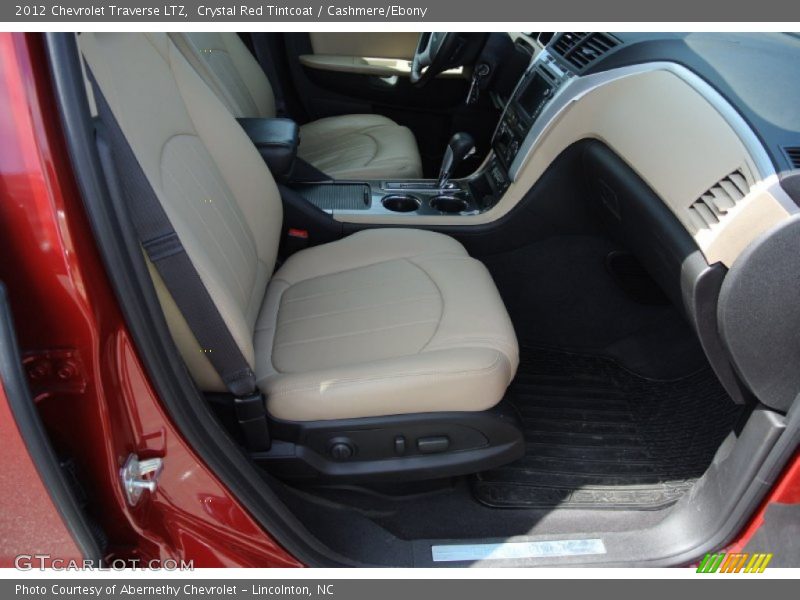 Crystal Red Tintcoat / Cashmere/Ebony 2012 Chevrolet Traverse LTZ
