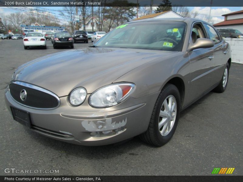 Sandstone Metallic / Neutral 2006 Buick LaCrosse CX