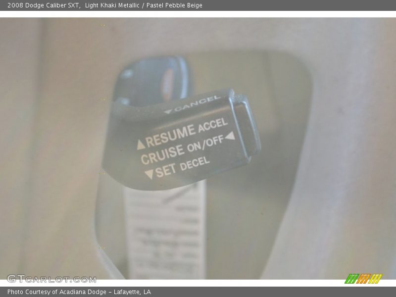 Light Khaki Metallic / Pastel Pebble Beige 2008 Dodge Caliber SXT