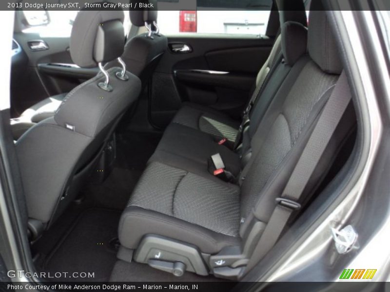 Storm Gray Pearl / Black 2013 Dodge Journey SXT
