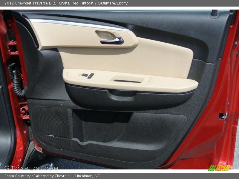 Crystal Red Tintcoat / Cashmere/Ebony 2012 Chevrolet Traverse LTZ