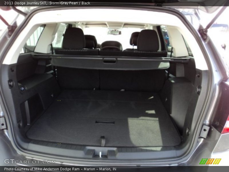 Storm Gray Pearl / Black 2013 Dodge Journey SXT