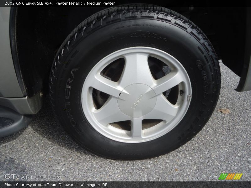 Pewter Metallic / Medium Pewter 2003 GMC Envoy SLE 4x4