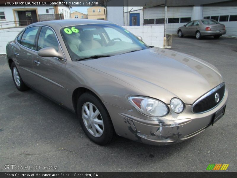 Sandstone Metallic / Neutral 2006 Buick LaCrosse CX