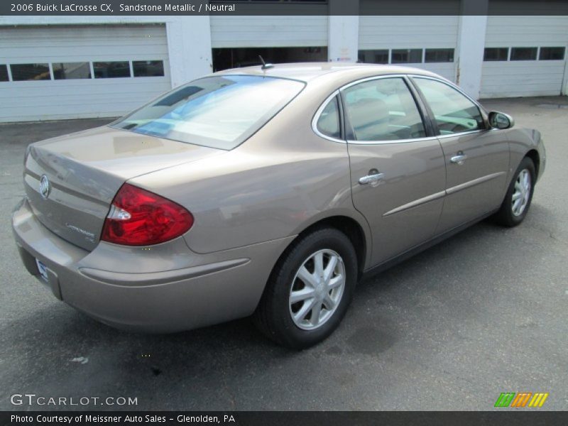 Sandstone Metallic / Neutral 2006 Buick LaCrosse CX